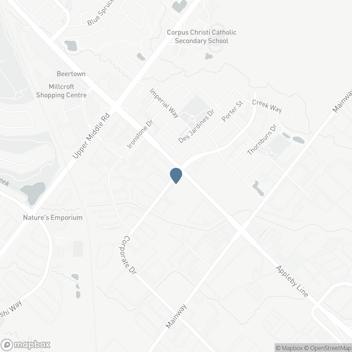 5020 CORPORATE Drive Unit# 107, Burlington, Ontario L7L 0H7